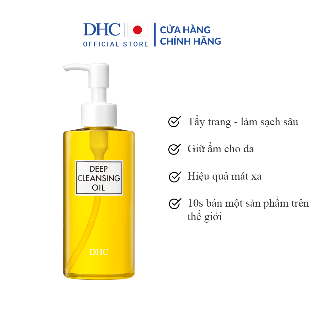 Dầu Tẩy Trang Olive DHC Deep Cleansing Oil