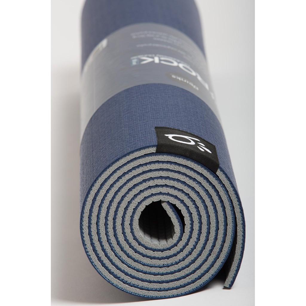 Thảm tập yoga PVC Sportslink Beinks b-ROCK 6mm - Blue Grey