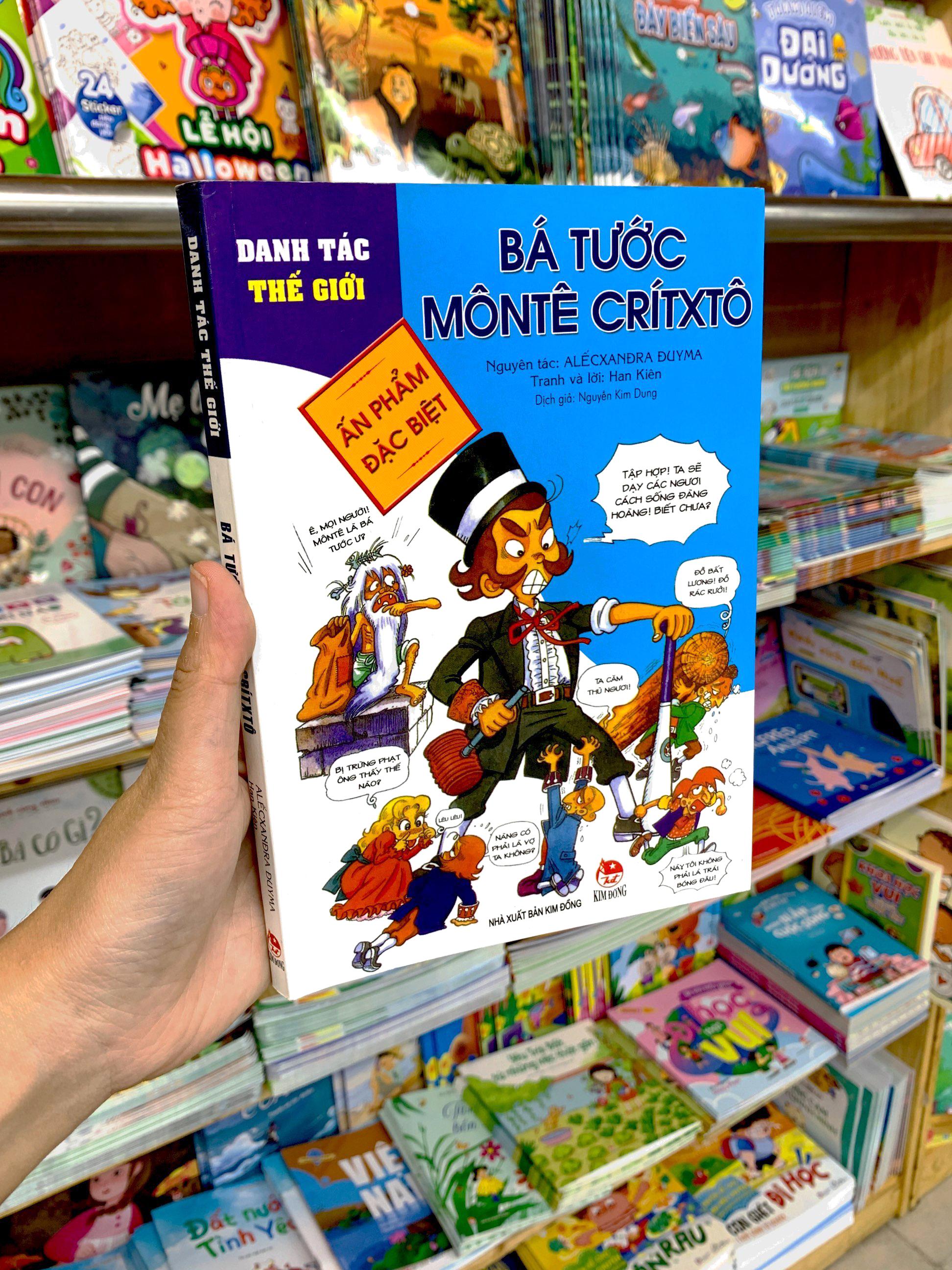 Danh Tác Thế Giới: Bá Tước Monte Critxo (Tái Bản 2018)