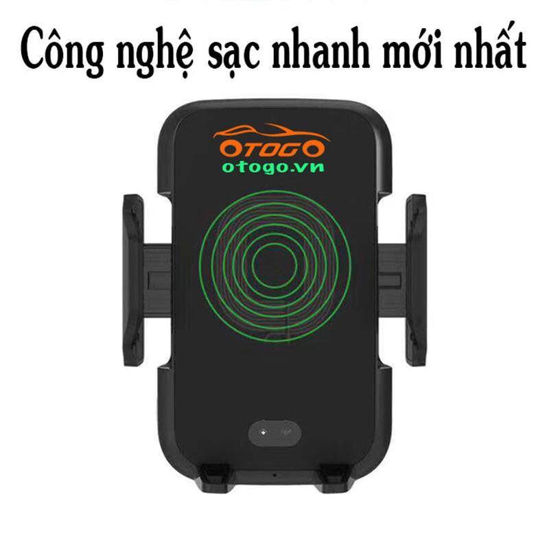 Sạc Không Dây Cao Cấp Tự Động Kiêm Giá Đỡ Trên Ô Tô