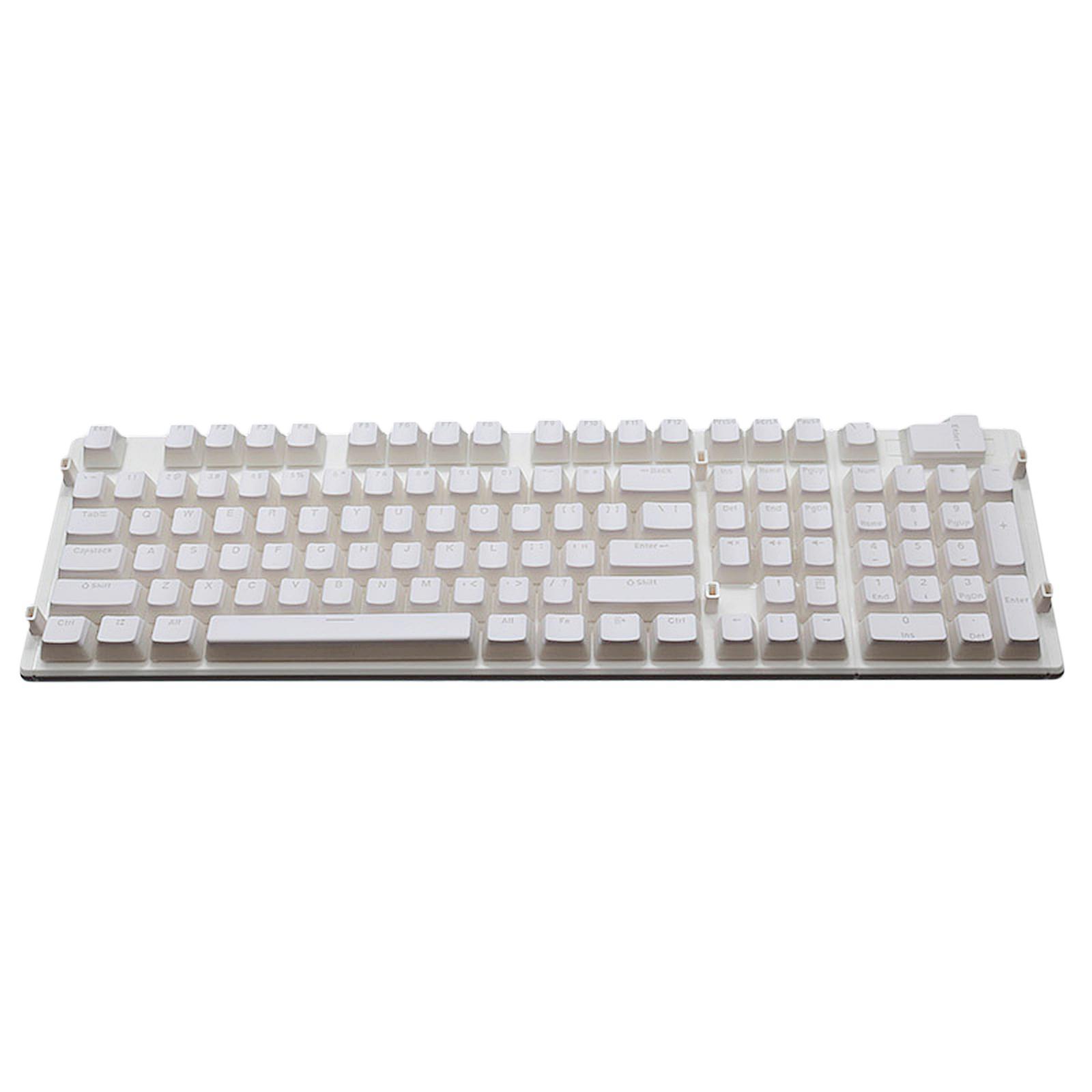 Pudding  Set for   Mechanical Keyboard White