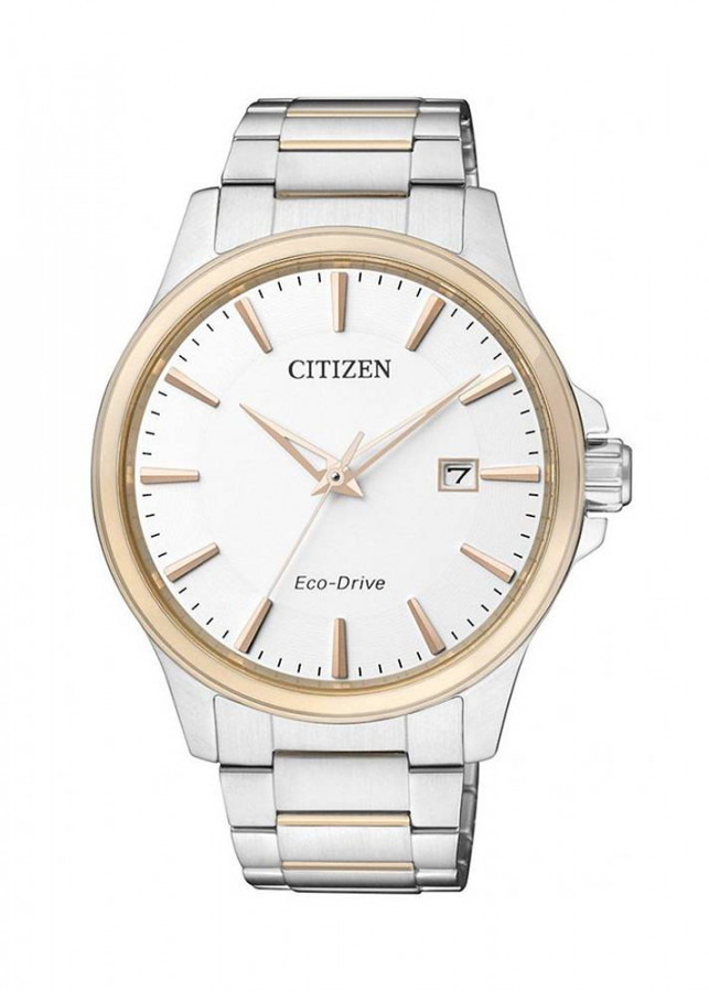 Đồng Hồ Citizen BM7294-51A Nam Dây Kim Loại Eco-Drive 40mm