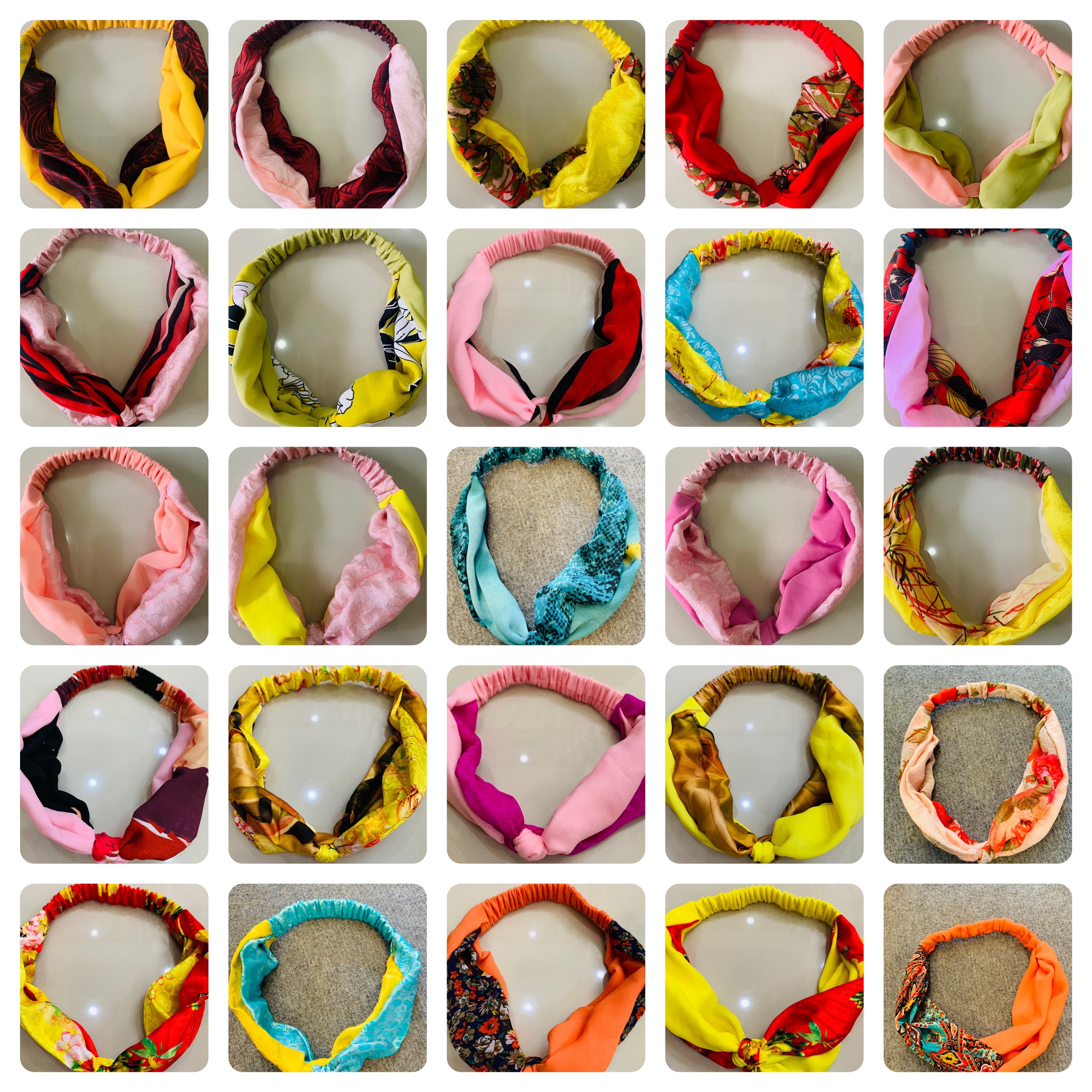COMBO 2 BĂNG ĐÔ TURBAN GIỮ TÓC - BẢN TO - NHIỀU HỌA TIẾT - CHẤT LIỆU CAO CẤP CHO BẠN GÁI