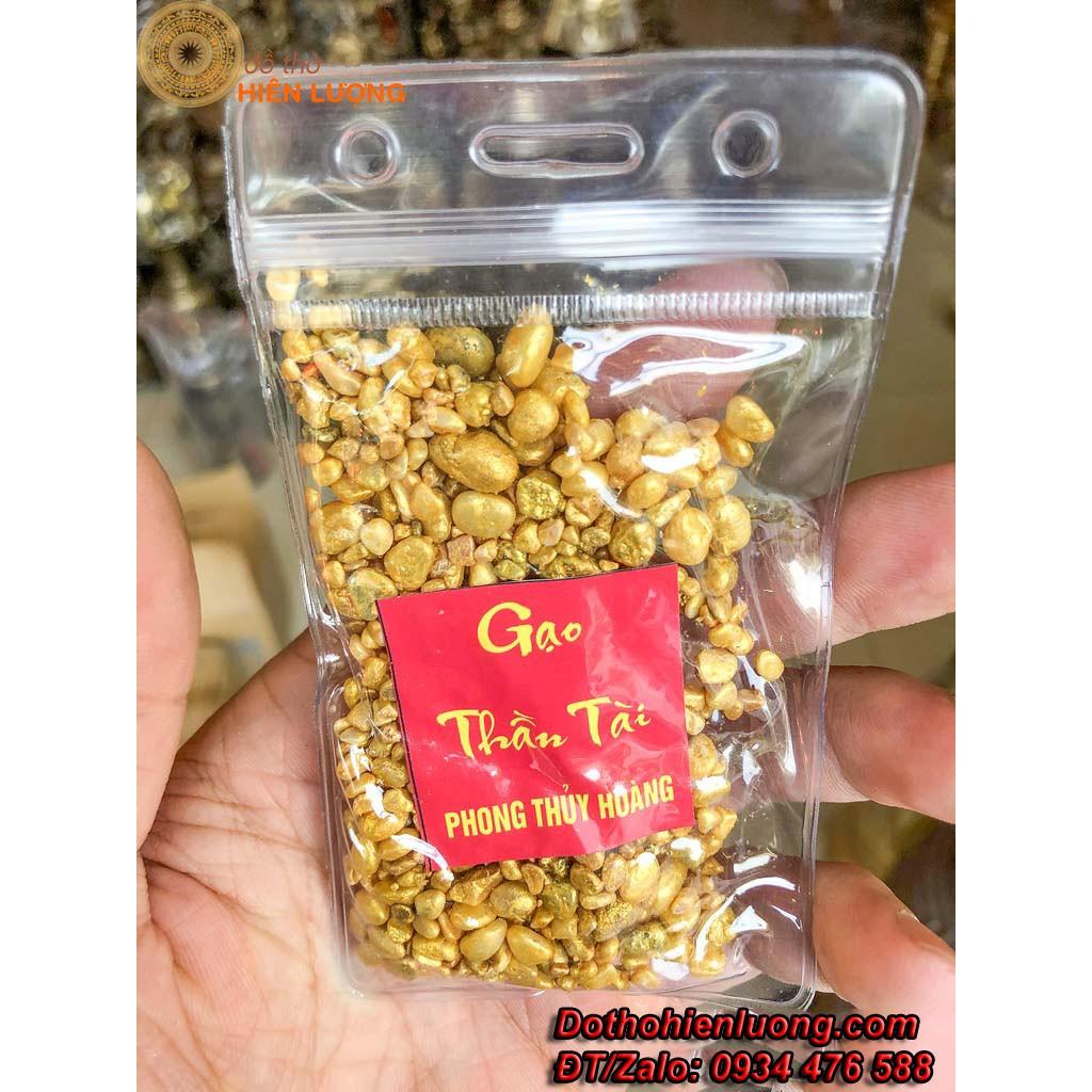 Gạo Vàng Thần Tài - Vật Phẩm Phong Thủy