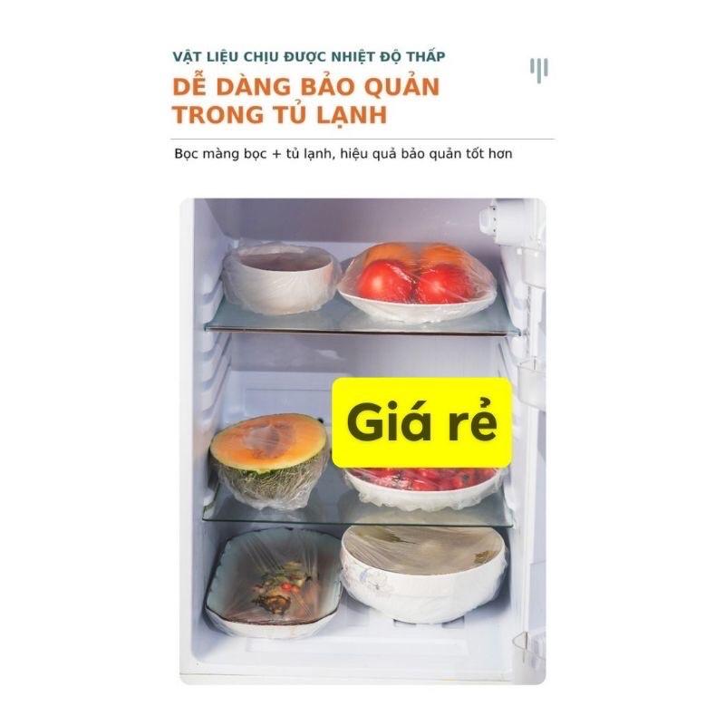 SÉT 100 TÚI GẤU MÀNG BỌC THỰC PHẨM CAO CẤP