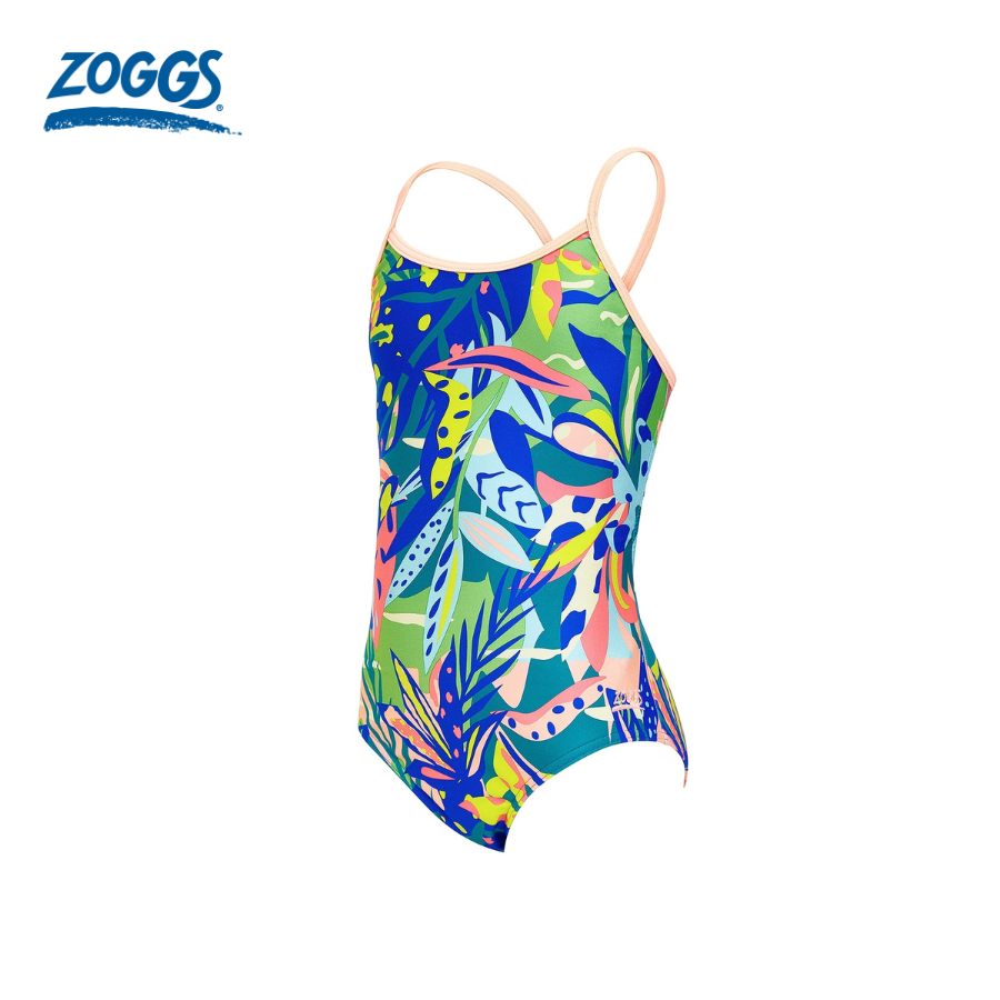Đồ bơi một mảnh bé gái Zoggs Jungle Mix Starback - 463119