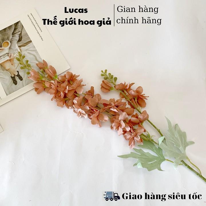 Combo 10 hoa giả - Hoa phi yến Lucas 70cm trang trí bền, đẹp, thanh mát
