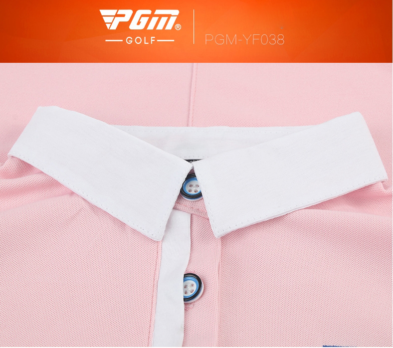 Áo cộc tay golf nữ YF038 -  Được may với nhiều màu sắc khác nhua cho bạn lựa chọn