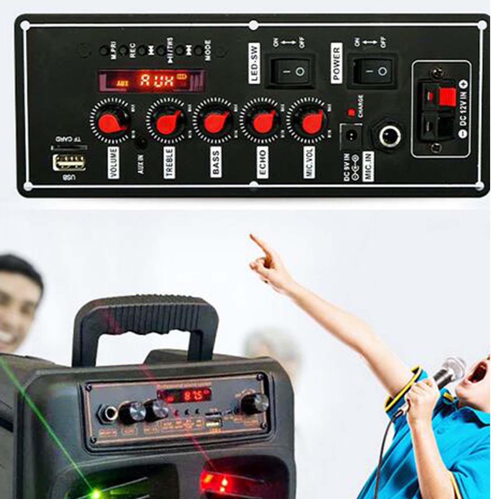 MP3 Decoding Board Module Audio Decode Board 2x10W Support AUX FM USB TF Card DC 9V Audio Amplifier Board MP3 Player Accessories