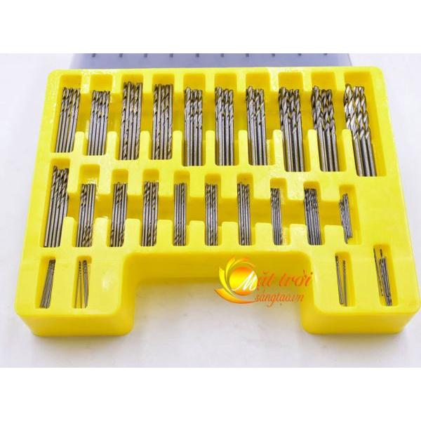 Hộp 150 mũi khoan mini hợp kim 0.4-3.2mm