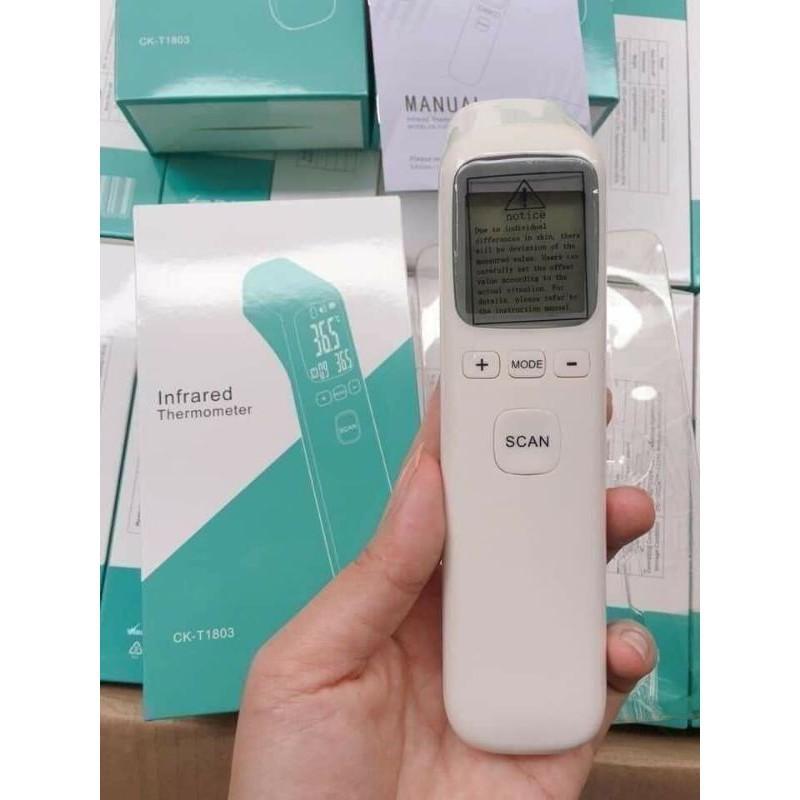 Máy đo nhiệt độ SCAN trắng tiện lợi