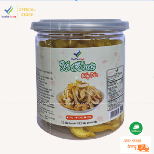 Mứt Vỏ Bưởi Sấy Dẻo Vị Chanh Dây Viettin Mart 150g