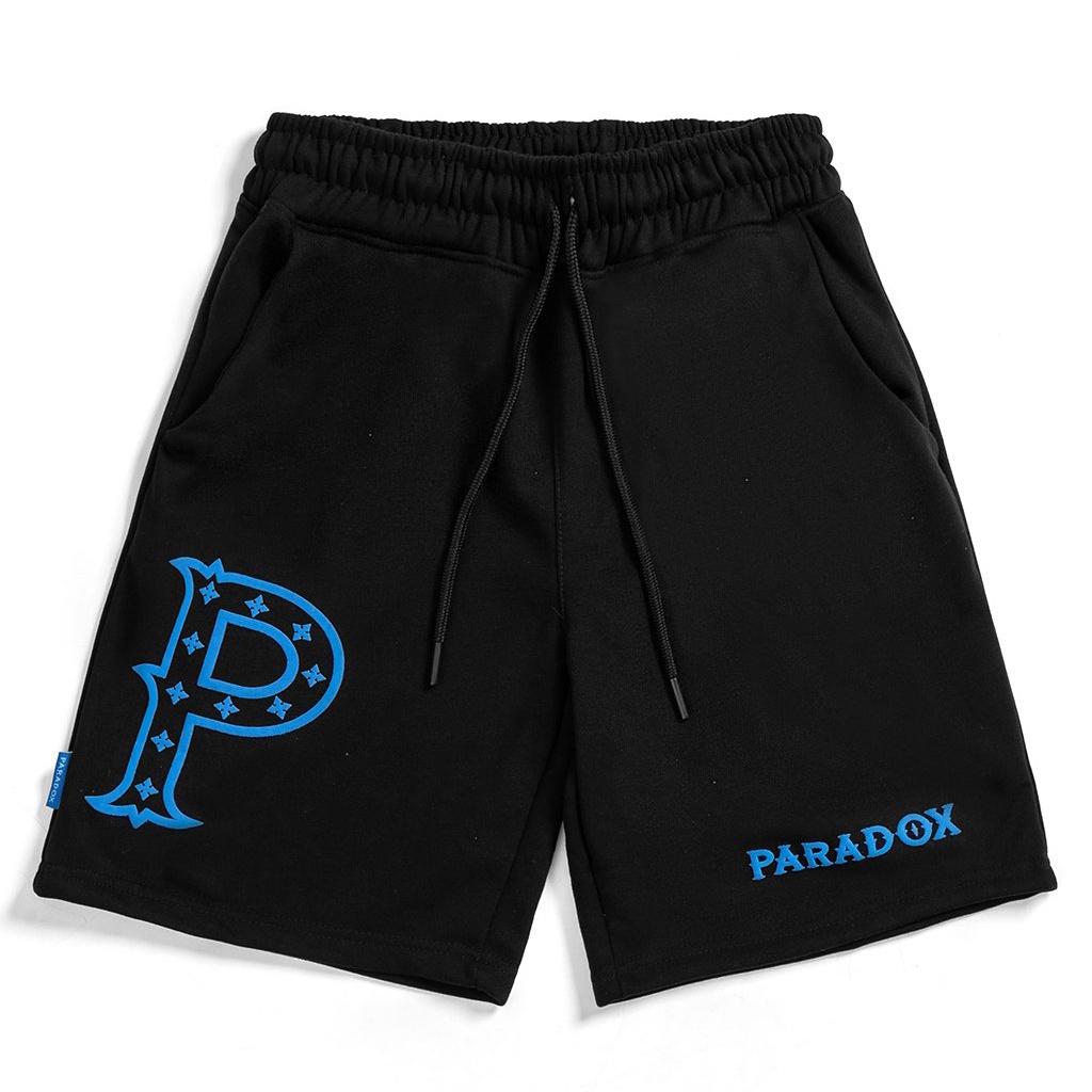 Quần short Paradox SUPERIOR GRASSY SHORTS - Black