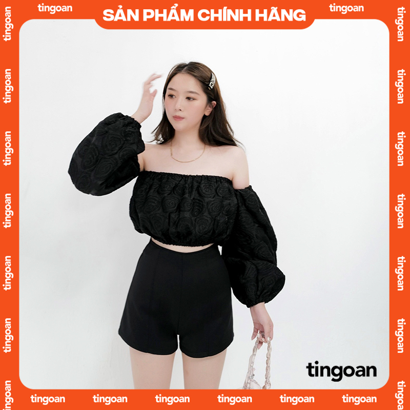 Quần short ôm tingoan SHOW OFF SHORT/BL