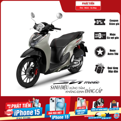 Xe Máy Honda SH Mode 125cc 2023 - Thể thao phanh ABS