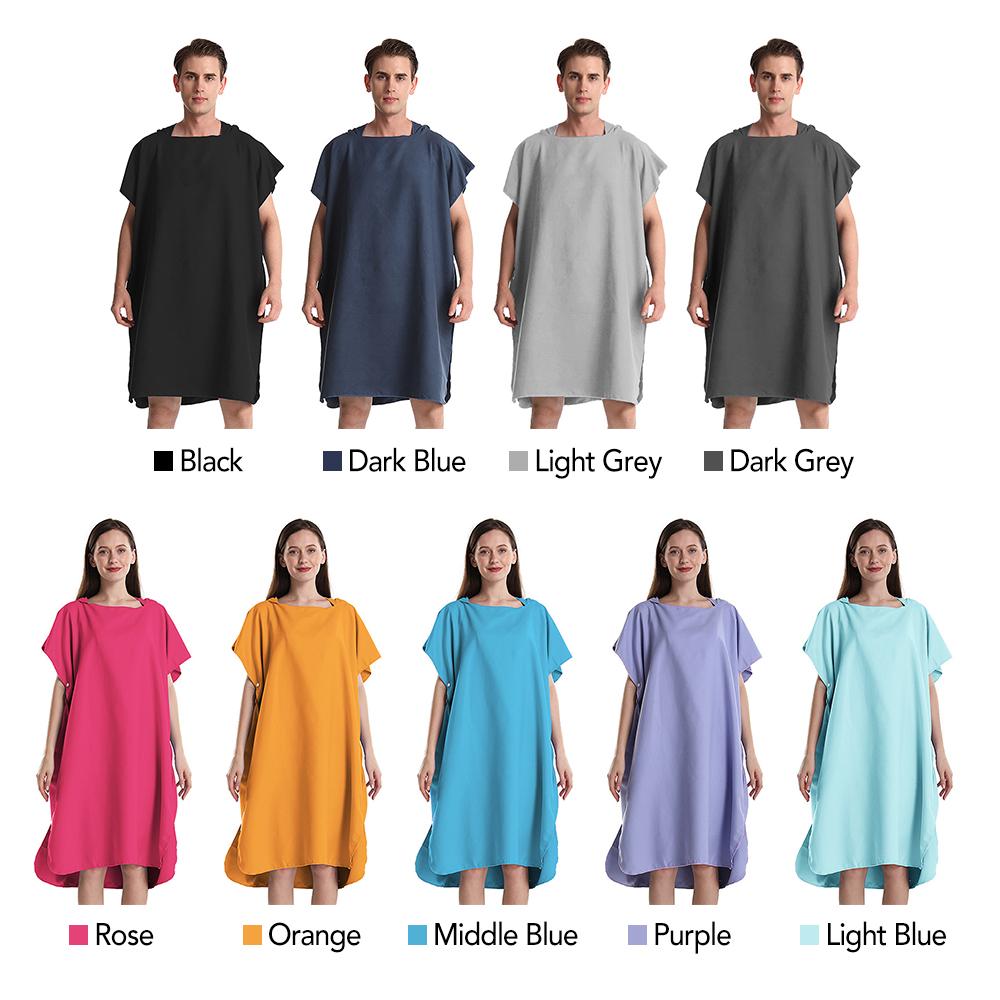 Khăn trùm khô nhanh cho bãi biển để thay đồ, giữ ấm cho cơ thể