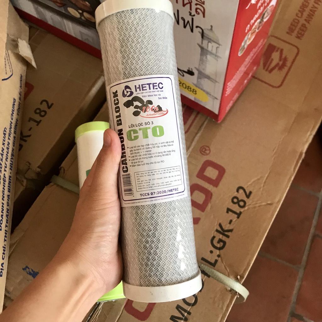 Combo Bộ Lõi Lọc Nước 1,2,3 Dùng Cho Máy Lọc Nước RO, Bộ Lọc Nước Sinh Hoạt