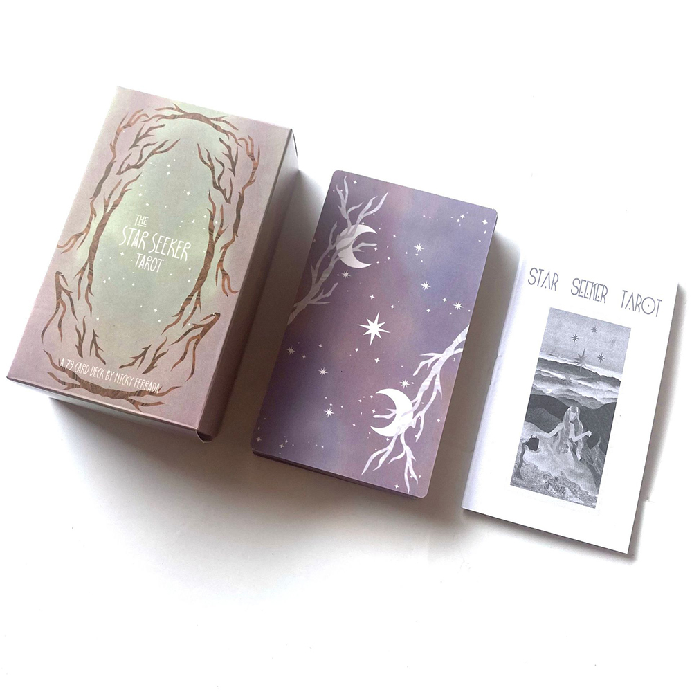 [Size Gốc] Bộ Bài Star Seeker Tarot 78 Lá Bài 7x12 Cm Đá Thanh Tẩy