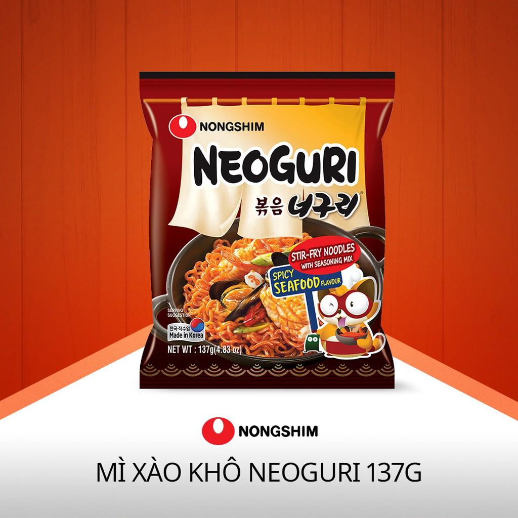 Mì Xào Nongshim Hàn Quốc - Dạng Gói - Nhiều hương vị lựa chọn