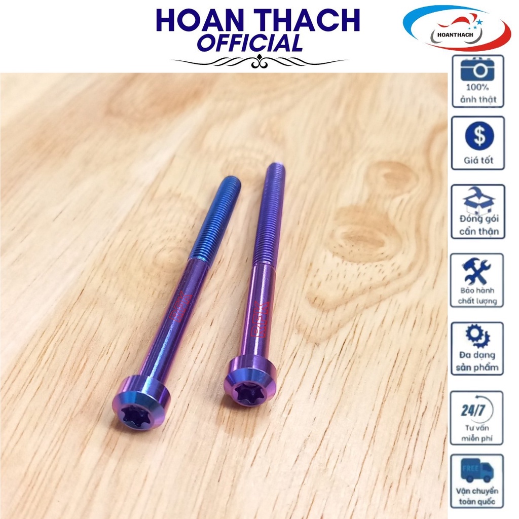 Ốc Trụ 6L80 Tím Dùng cho nhiều dòng xe  SP017544(giá 1 con)