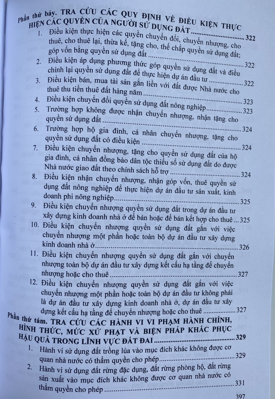 Tra cứu các quy định chi tiết và hướng dẫn thi hành Luật đất đai