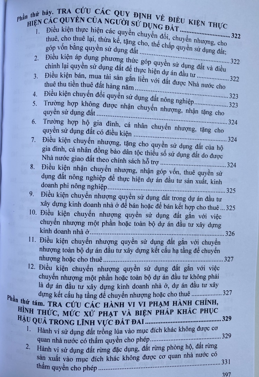 Tra cứu các quy định chi tiết và hướng dẫn thi hành Luật đất đai ( áp dụng từ ngày 20/5/2023 )