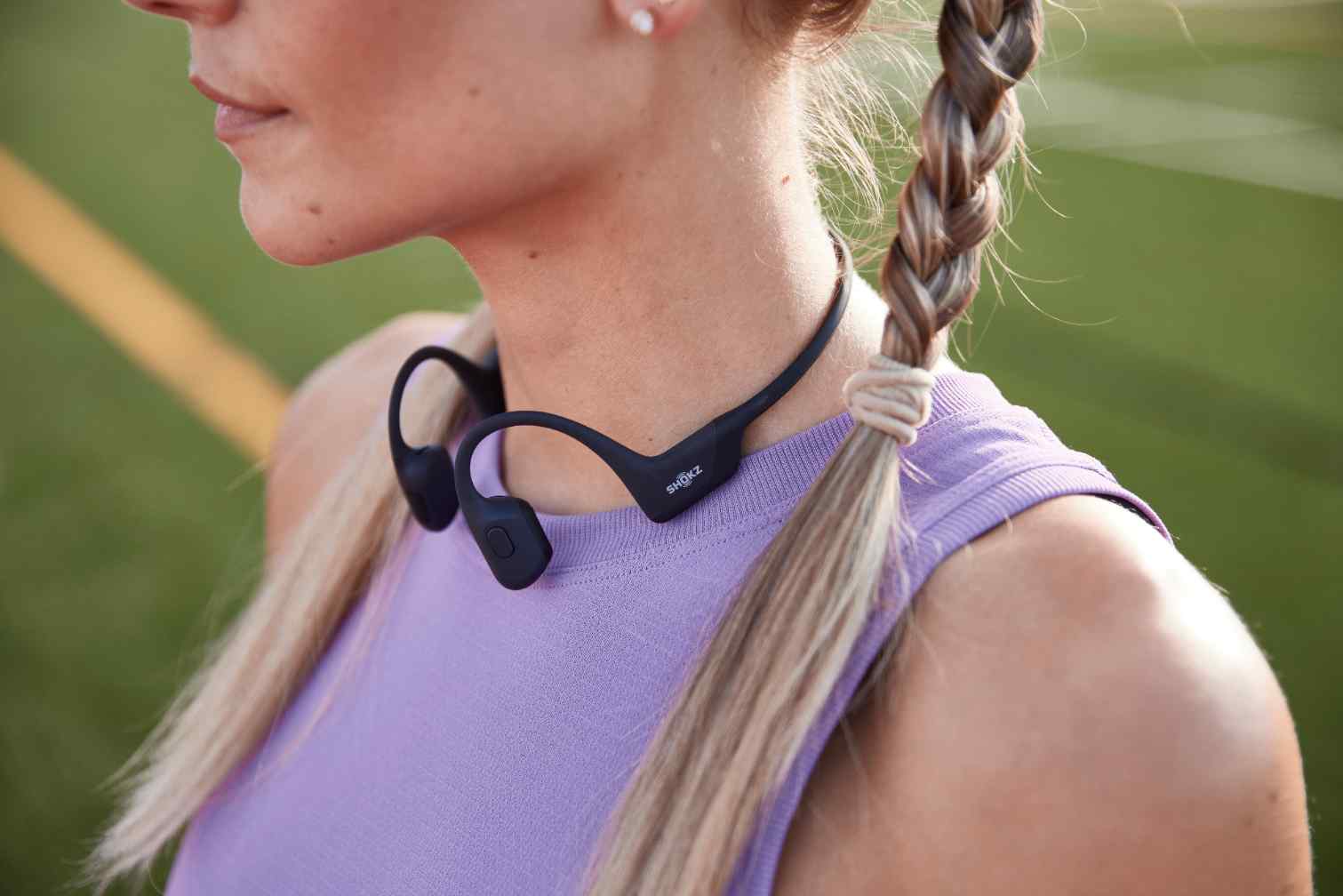 Tai nghe SHOKZ OPENRUN PRO S810 Màu Đen - Kháng nước chuẩn IP55 Bluetooth v5.1 thể thao dẫn truyền âm thanh qua xương - Hàng chính hãng