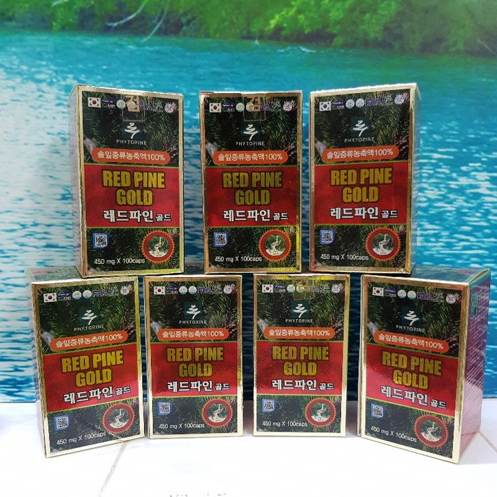 TINH DẦU THÔNG ĐỎ HÀN QUỐC 100 viên Mẫu mới Date mới