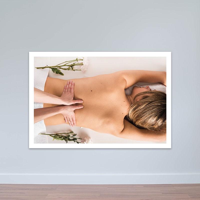 Tranh treo Spa “Massage body” | Tranh phòng massage W3277