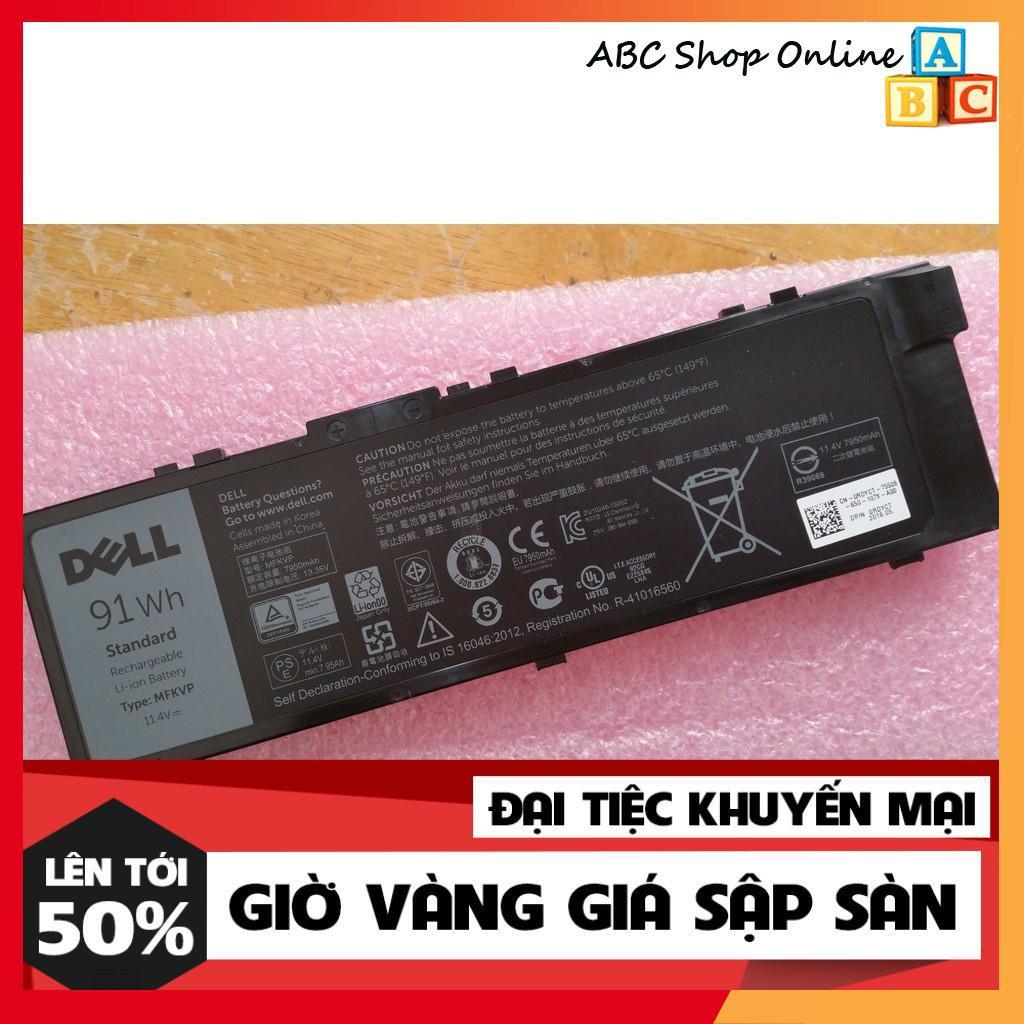 Pin Dùng Cho Laptop DELL Precision 15 7510, 17 7710, 15 5000 Series. MFKVP, TWCPG 9-cell 91Wh