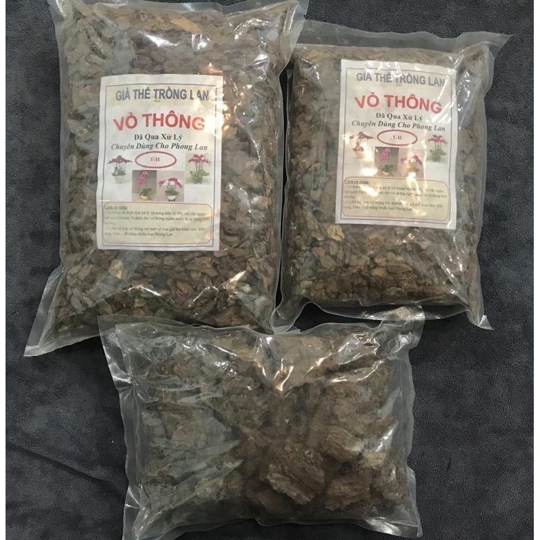 Vỏ Thông Đỏ 900g Đã Qua Xử Lý size 3-4cm