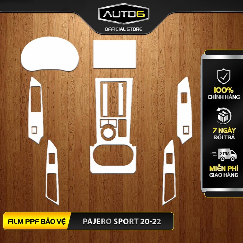 MITSUBISHI PAJERO SPORT Full bộ dán PPF bảo vệ nội thất -AUTO6- Xoá mờ vết xước cũ tuyệt đối, tạo độ bóng