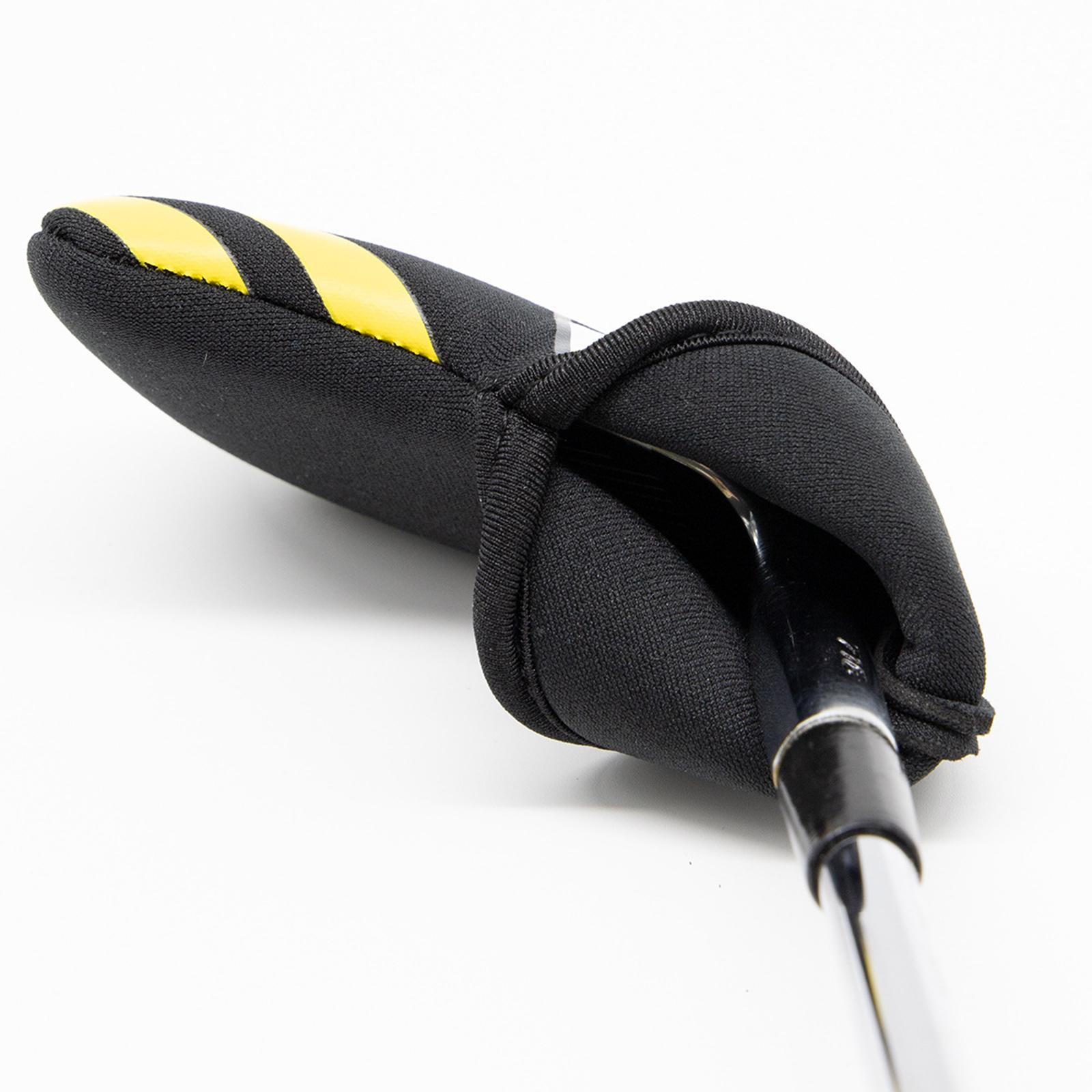 10 Pieces PU Leather Golf  Cover Club Headcover  Wedges