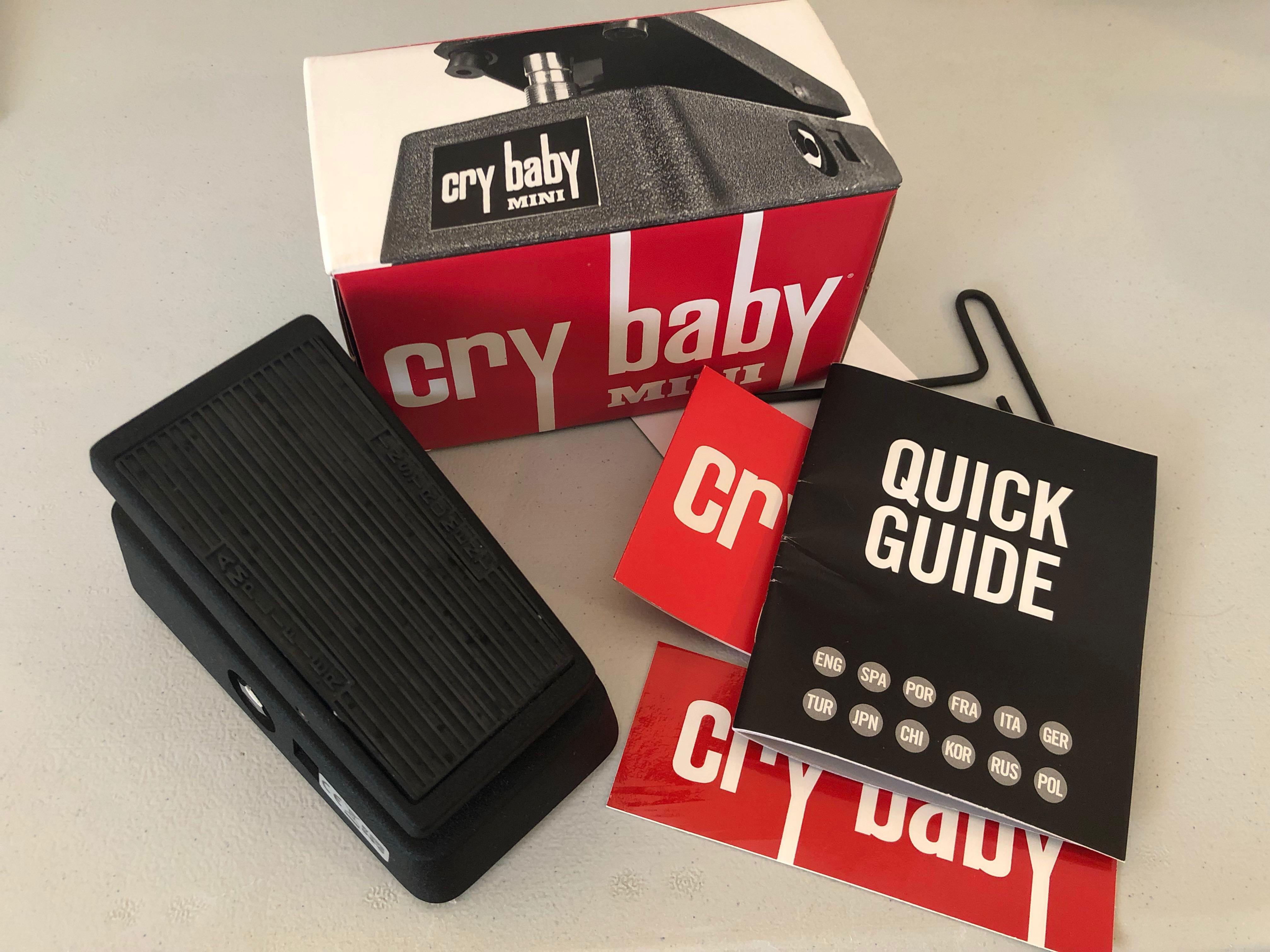 Pedal đàn guitar Dunlop CBM95 Crybaby mini-Hàng nhập Mỹ