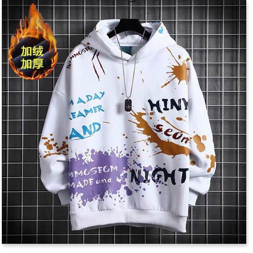 Áo khoác hoodies có mũ nữ hoạ tiết cực chất