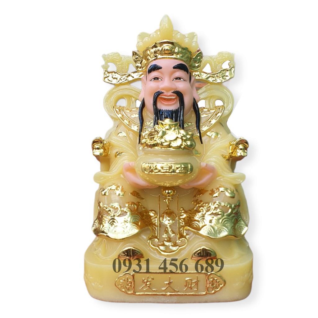 Tượng thần tiền  cao 25 cm nặng 8kg hàng nhập khẩu Đài Loan