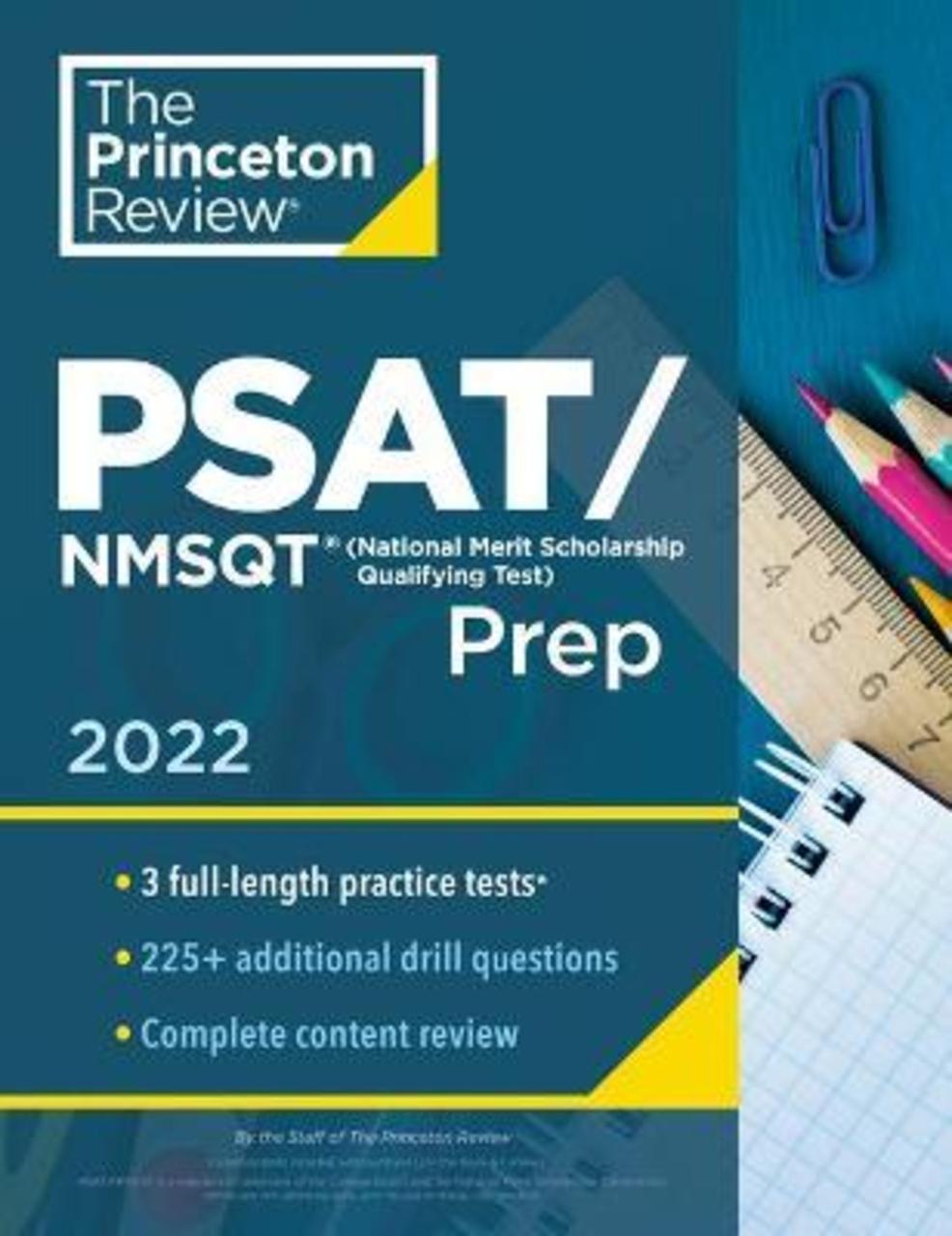 Sách - Princeton Review PSAT/NMSQT Prep, 2022 : 3 Practice Tests + Review & by Princeton Review