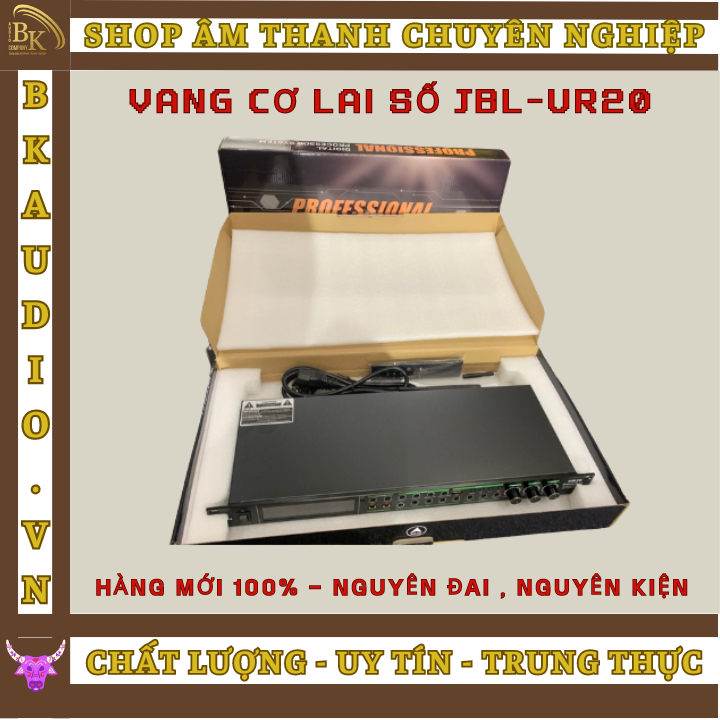 Bộ vang cơ  JBL – UR20  . Vang cơ lai số JBL - UR20 cho chất âm đỉnh của chóp trong phân khúc tầm giá . Chế độ chống hú tự động.