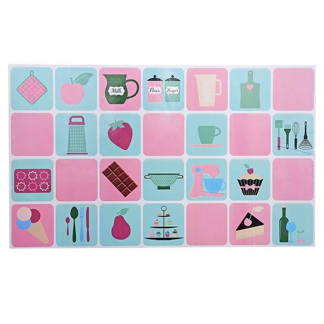 Decal Giấy Dán Bếp Tráng Nhôm Cách Nhiệt Chống Dầu Mỡ Bụi Bẩn Cao Cấp Tiện Dụng