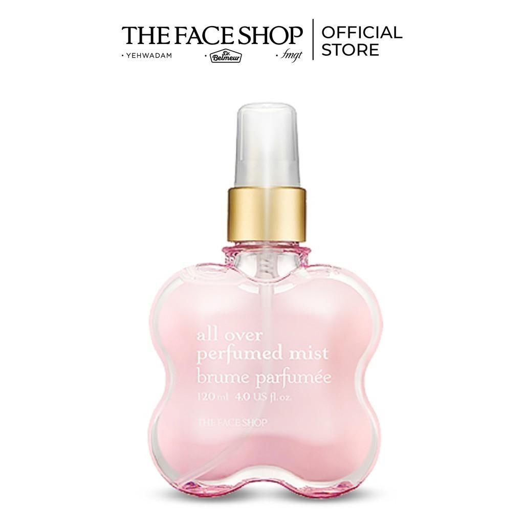 Xịt dưỡng thể hương nước hoa TheFaceShop All Over Perfume Mist 120ml