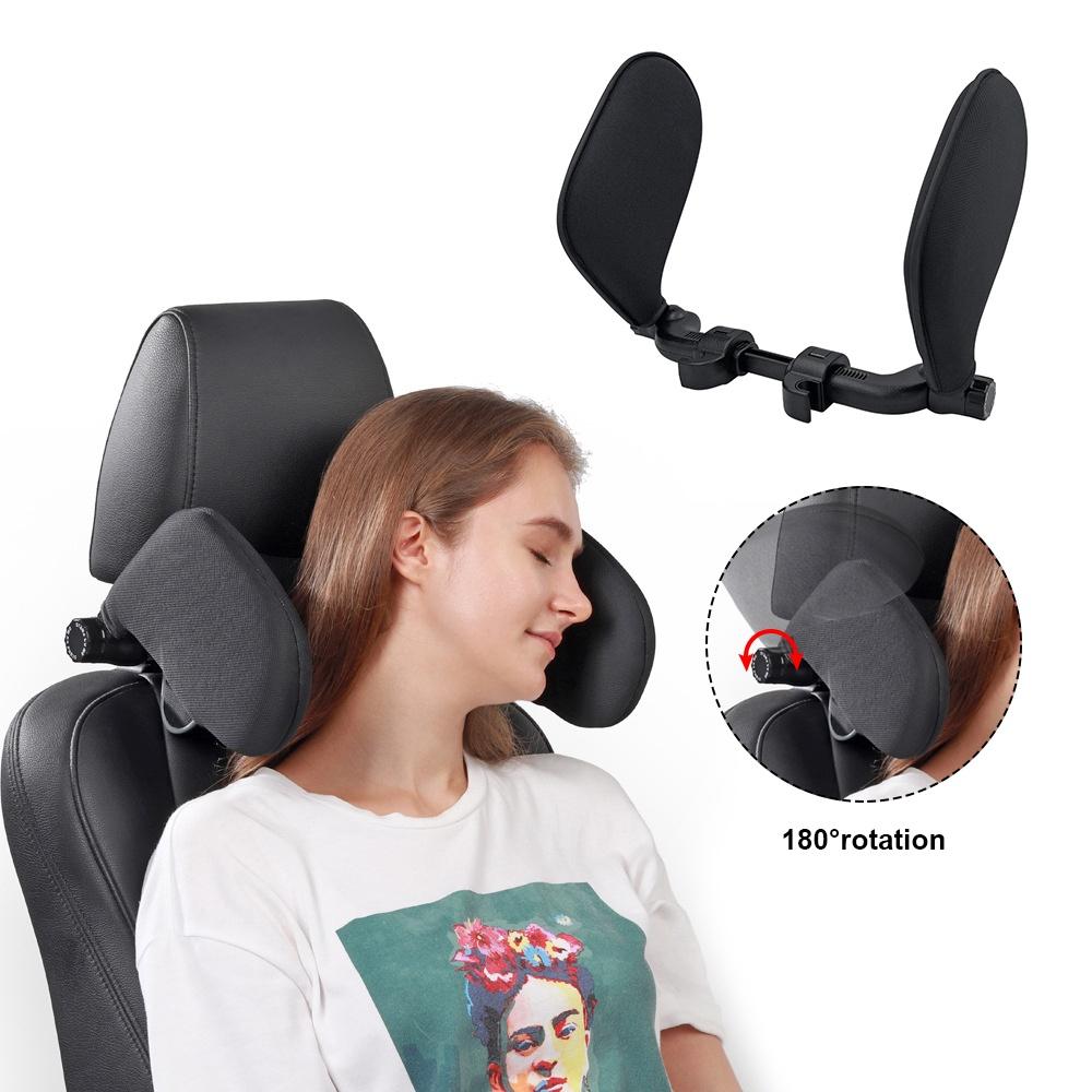 Gối lưới hỗ trợ cổ gắn ghế ngồi xe hơi cho người lớn và trẻ em