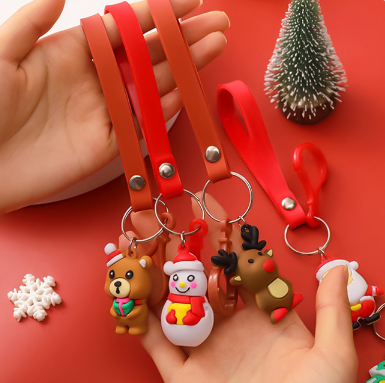 Móc khóa giáng sinh cute chủ đề Noel đẹp - quà xmas tặng người thân giá sỉ rẻ