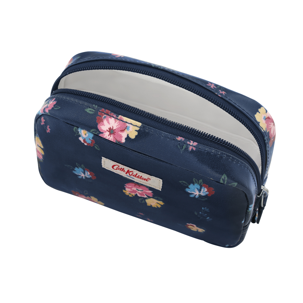 Túi mỹ phẩm Cath Kidston họa tiết Park Meadow Bunch size lớn ( Classic Cosmetic Case Park Meadow Bunch )