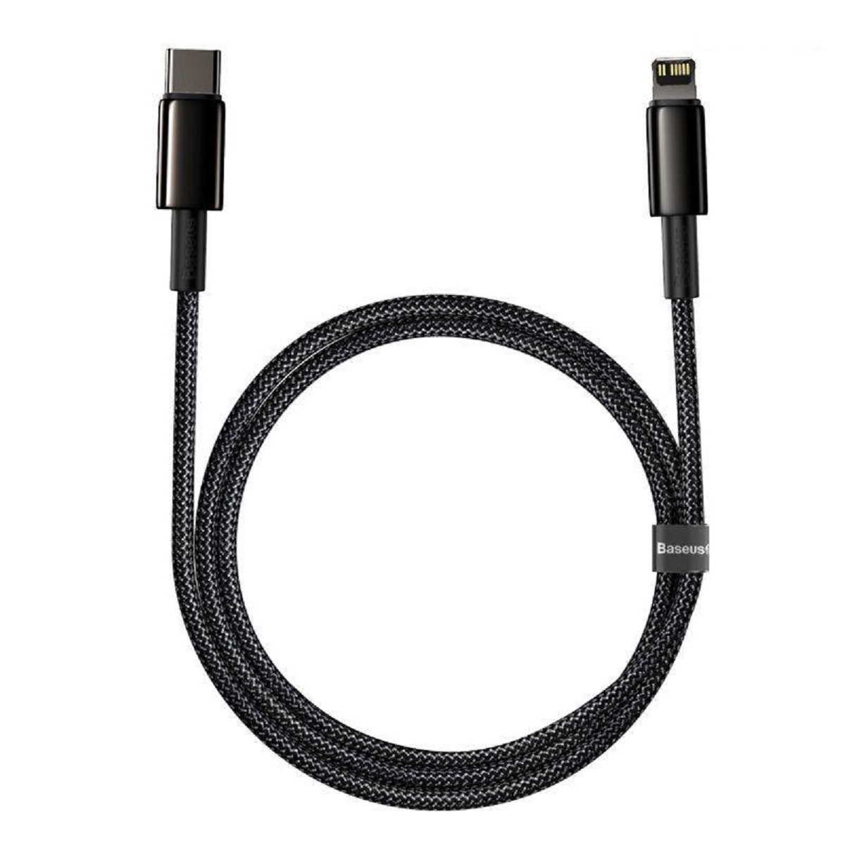 Cáp sạc nhanh, siêu bền C to IP 20W Baseus Tungsten Gold dùng cho iPhone 12/ iP11 Series/ iPXS Max (20W, Fast Charging & Data Cable)- Hàng chính hãng