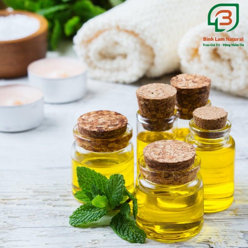 Tinh dầu bạc hà nguyên chất giải cảm, thơm phòng, kháng khuẩn, đuổi muỗi Bình Lam Natural 50ml