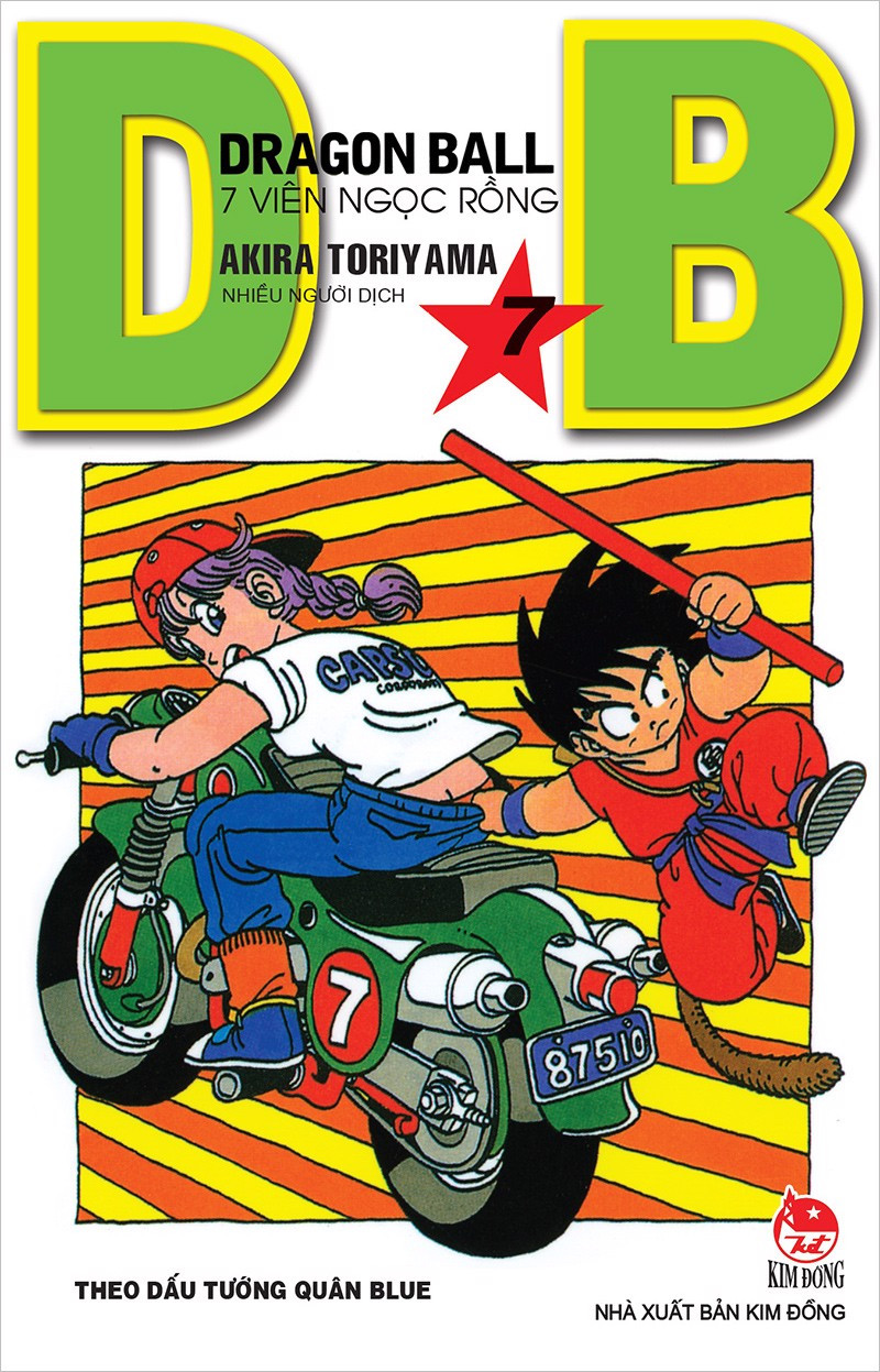 Truyện - Dragon Ball - Bảy Viên Ngọc Rồng - Tập 7 : Theo Dấu Tướng Quân Blue - Akira Toriyama - Kim Đồng