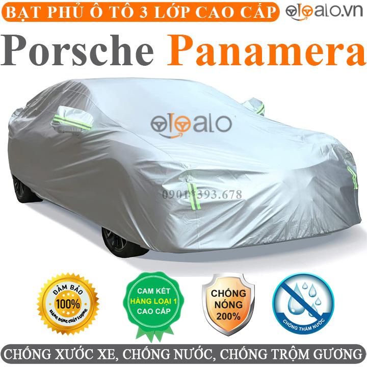Bạt phủ xe ô tô Porsche Panamera vải dù 3 lớp CAO CẤP BPXOT