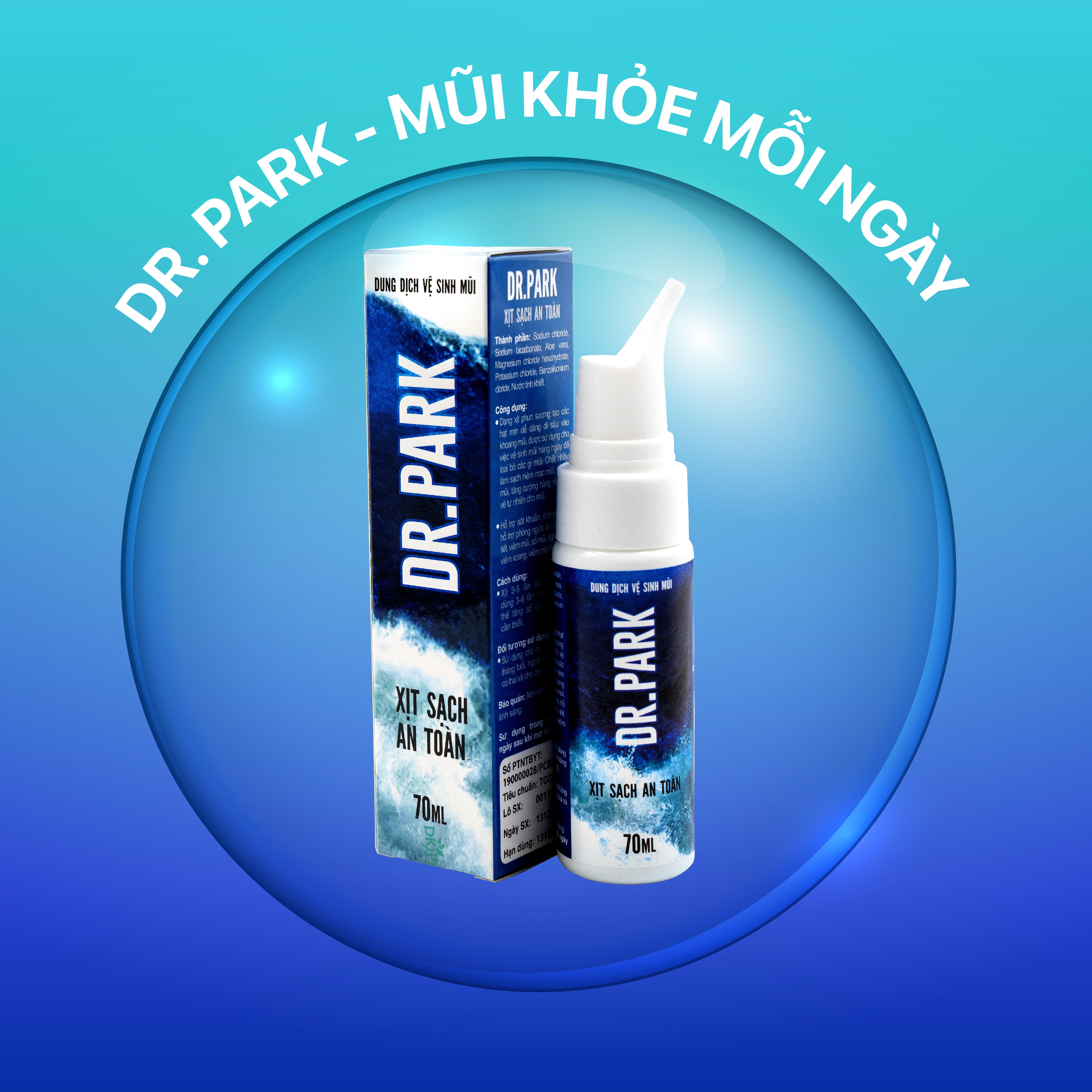 Dung dịch vệ sinh mũi Dr.Park 70ml