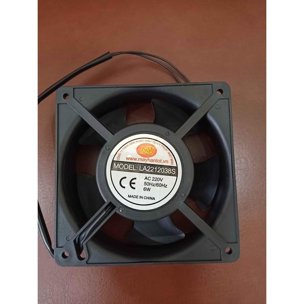 Quạt tản nhiệt tốc cao 220v kích thước12x12x4cm