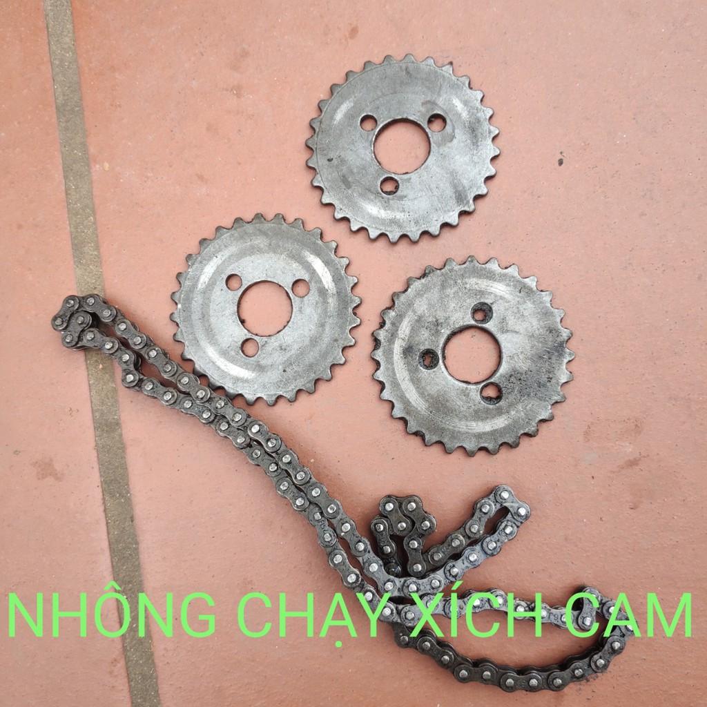 Nhông đĩa cam xe máy chế máy nướng thịt